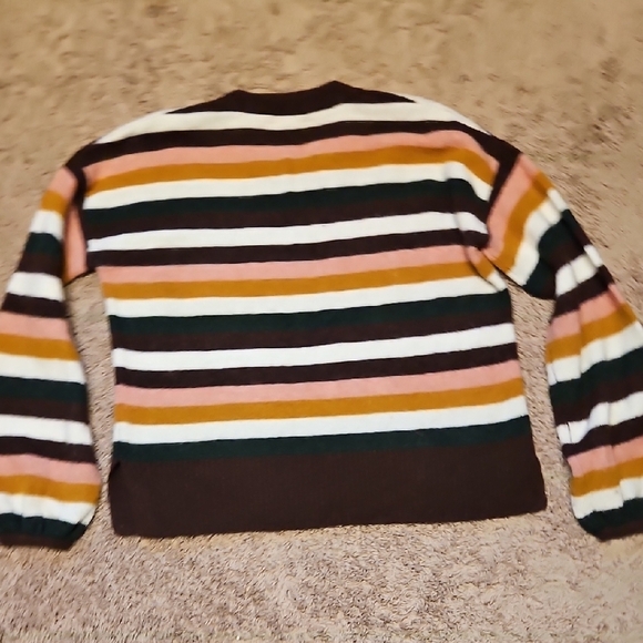 Madewell Striped Payton Pullover Sweater - Picture 6 of 8